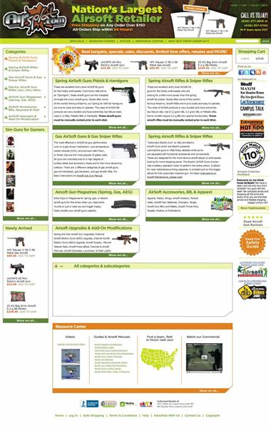 Airsplat.com new website - version 5